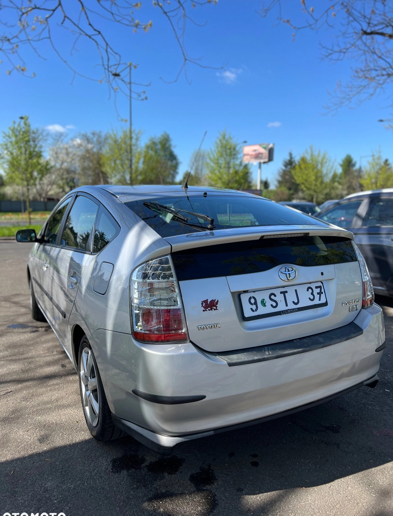 Toyota Prius cena 27000 przebieg: 204000, rok produkcji 2008 z Warszawa małe 56